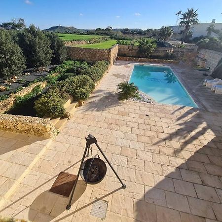 Farmhouse Villa With Large Pool And Garden In Gozo Għarb Eksteriør billede